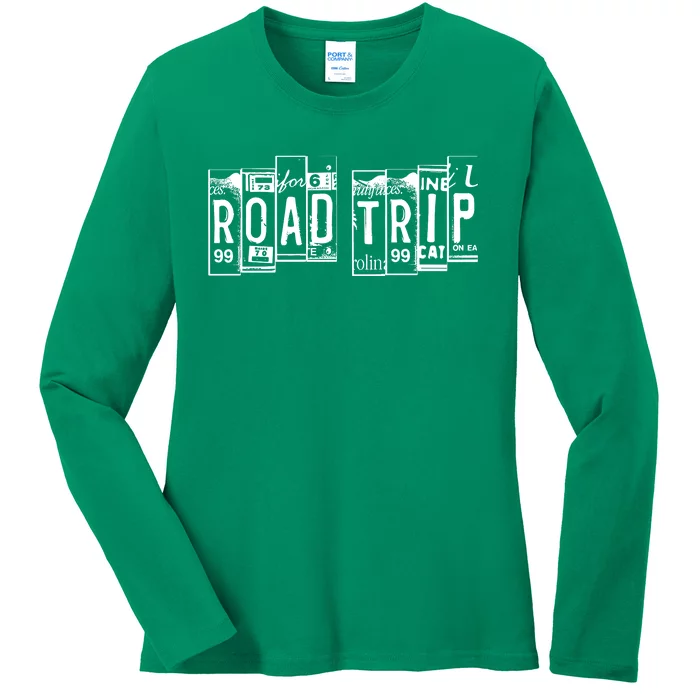 Road Trip Ladies Long Sleeve Shirt