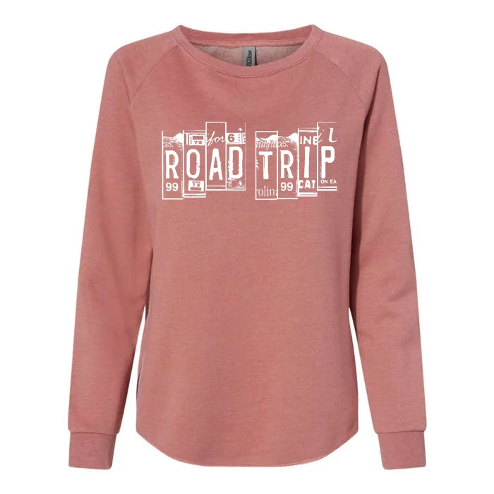 Road Trip Womens California Wash Sweatshirt