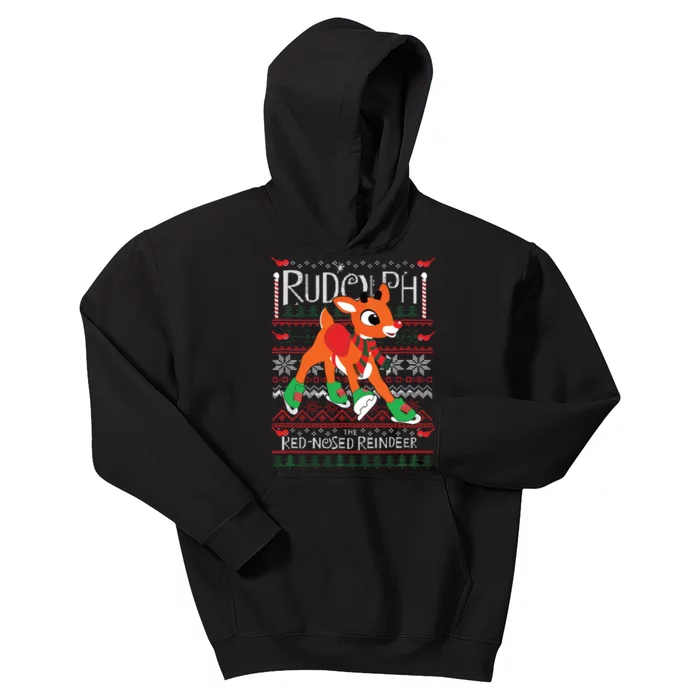 Rudolph The Rednosed Reindeer Christmas Special Sweater Kids Hoodie