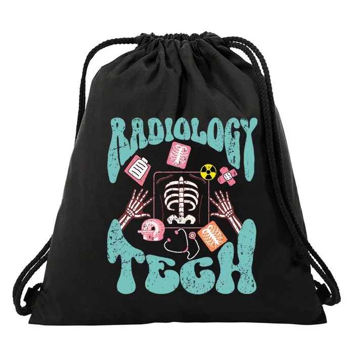 Radiology Tech Radiologic Technologist Xray Oncology Gifts Drawstring Bag