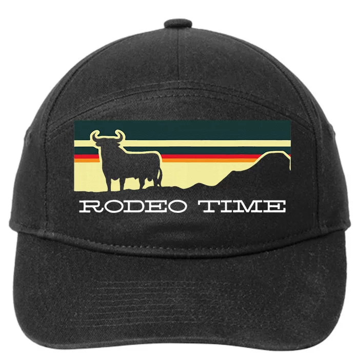 Rodeo Time 7-Panel Snapback Hat