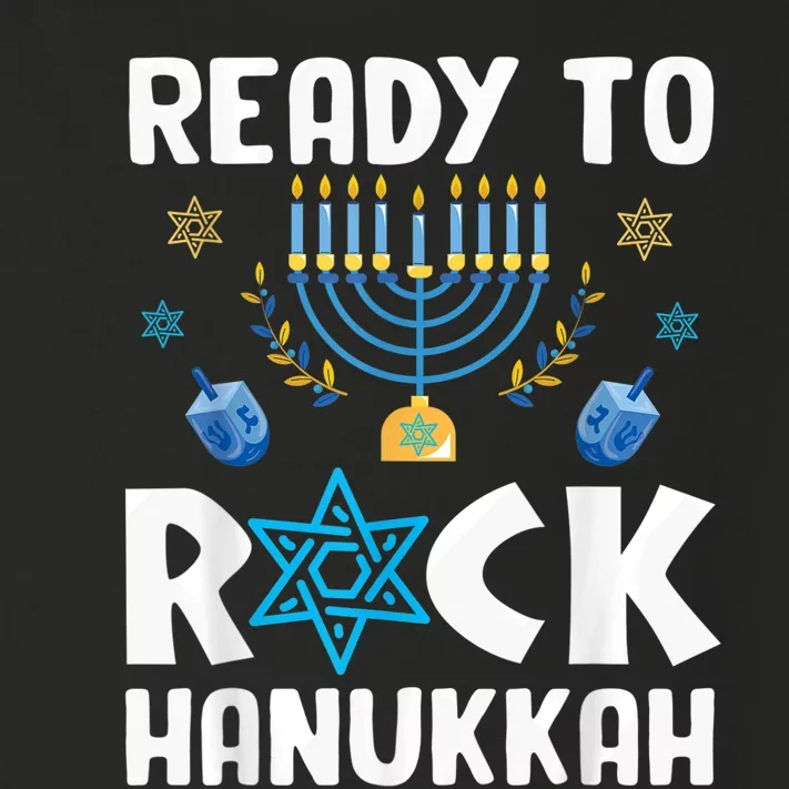 Ready To Rock Hanukkah Pajamas Chanukah Toddler Long Sleeve Shirt