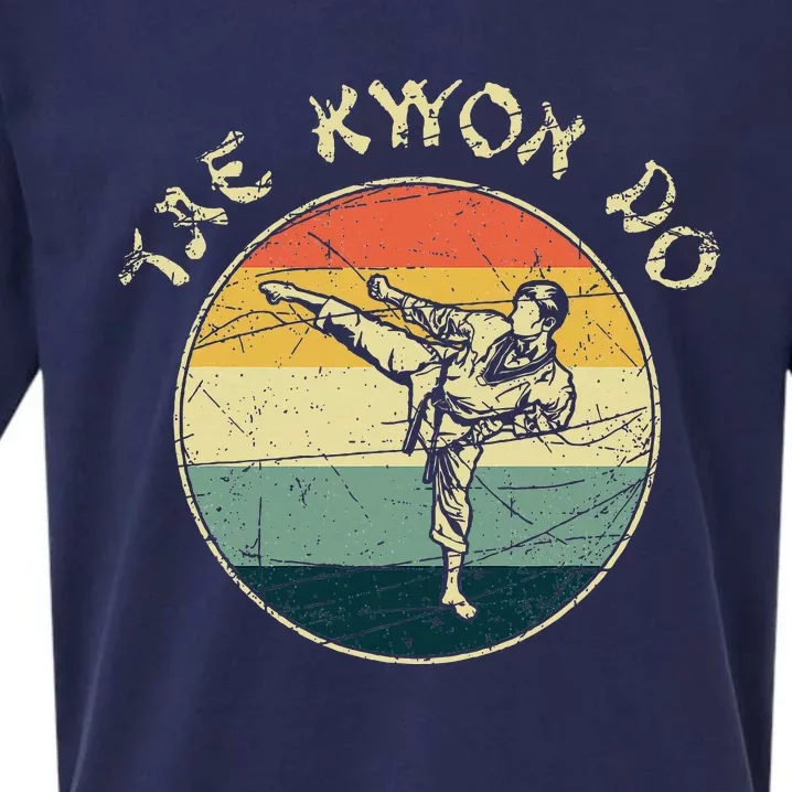 Retro Taekwondo Sueded Cloud Jersey T-Shirt