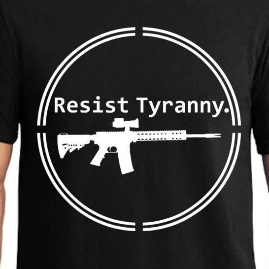 Resist Tyranny Rifle Libertarian Conservative Pro Gun 2A USA Pajama Set