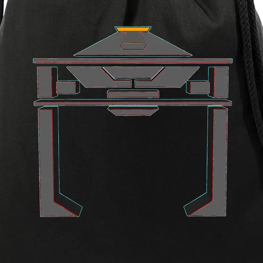 Recognizer Tron Drawstring Bag