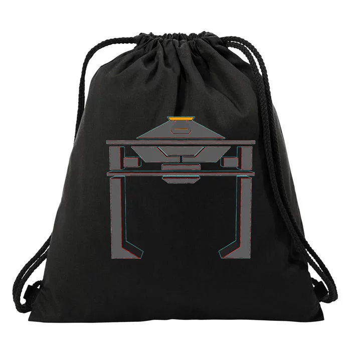 Recognizer Tron Drawstring Bag