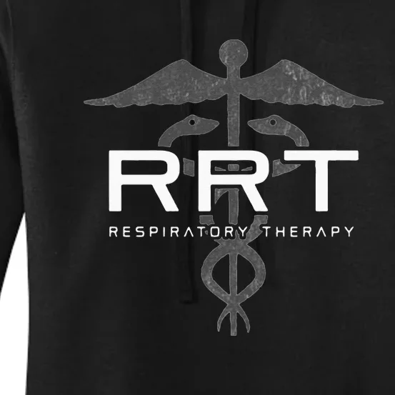 Respiratory Therapy RRT Front Back Respiratory Care Women's Pullover Hoodie