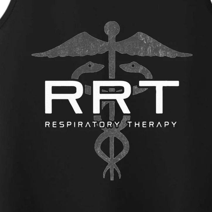 Respiratory Therapy RRT Front Back Respiratory Care Performance Tank