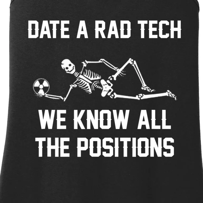 Radiology Technician Rad Tech X Ray Funny Date A Rad Tech Ladies Essential Tank