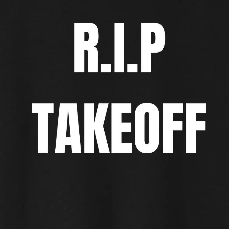 RIP Takeoff Women's Crop Top Tee