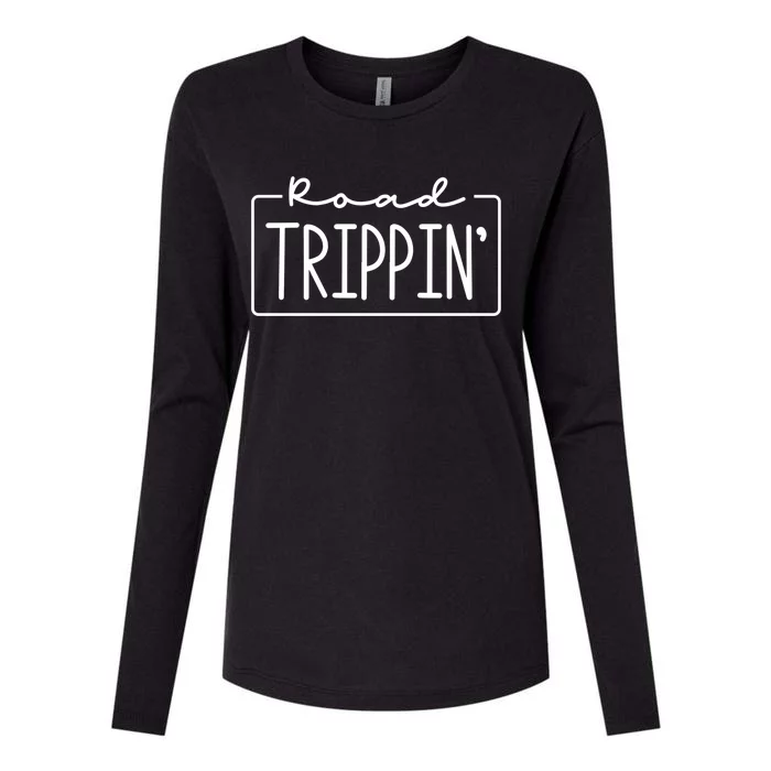 Road Trippin Road Trip Travel Road Tripping Trip Meaningful Gift Womens Cotton Relaxed Long Sleeve T-Shirt