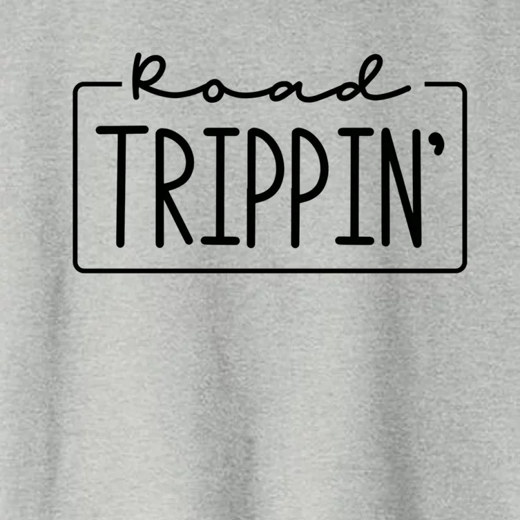 Road Trippin Road Trip Travel Road Tripping Trip Meaningful Gift Women's Crop Top Tee