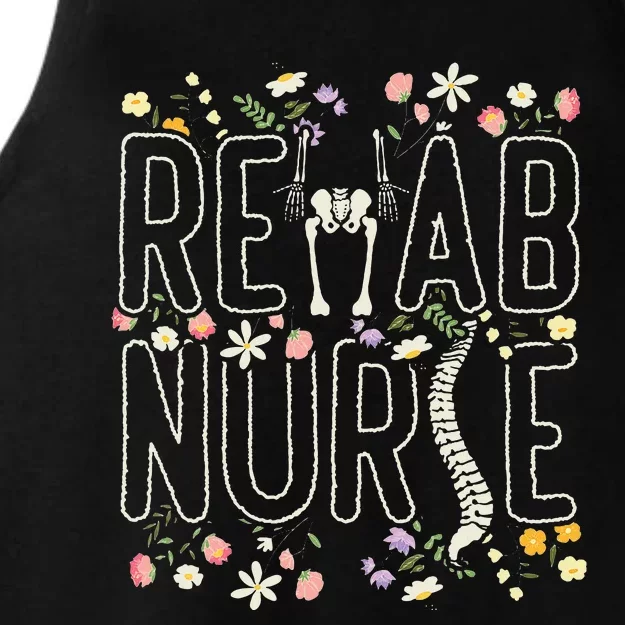 Rehab Technician Rehab Nurse Ladies Tri-Blend Wicking Tank