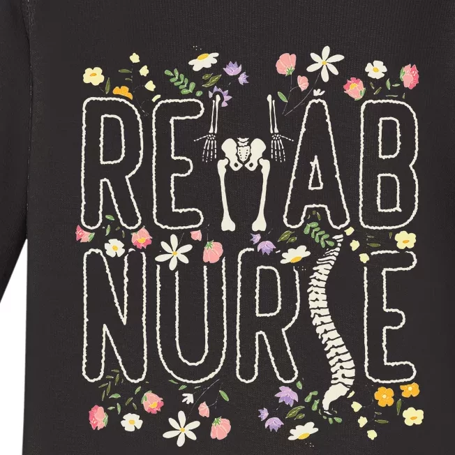 Rehab Technician Rehab Nurse Baby Long Sleeve Bodysuit