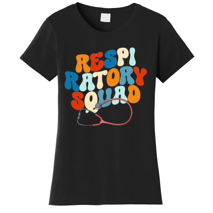 Respiratory Therapist Respiratory Squad Women's T-Shirt