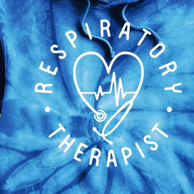 Respiratory Therapist Tie Dye Hoodie