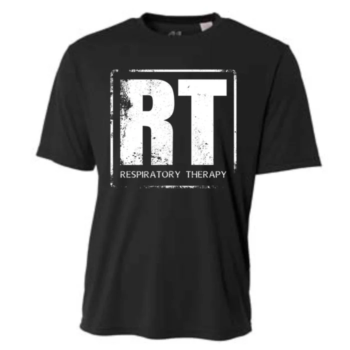 Respiratory Therapy RT FrontBack Respiratory Care Cooling Performance Crew T-Shirt