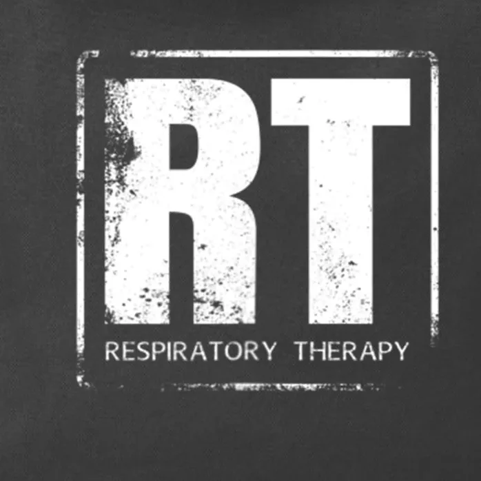 Respiratory Therapy RT FrontBack Respiratory Care Zip Tote Bag