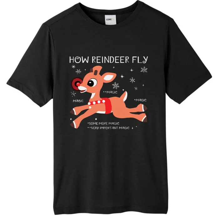 Rudolph The Rednosed Reindeer Reindeer Rudolph Rudolph ChromaSoft Performance T-Shirt