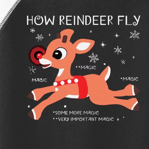 Rudolph The Rednosed Reindeer Reindeer Rudolph Rudolph Toddler Fine Jersey T-Shirt