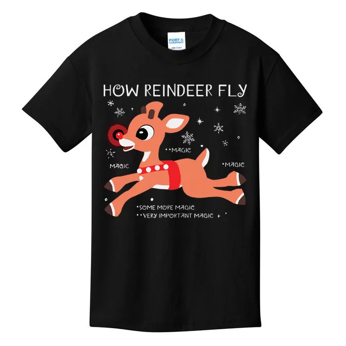 Rudolph The Rednosed Reindeer Reindeer Rudolph Rudolph Kids T-Shirt