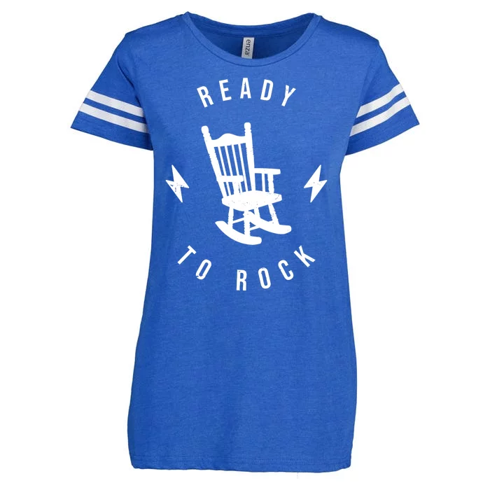 Ready To Rock Funny Rocking Chair Enza Ladies Jersey Football T-Shirt