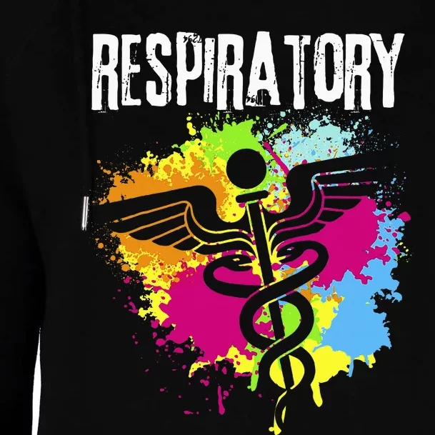 Respiratory Therapisgift Respiratory Therapy Design Womens Funnel Neck Pullover Hood