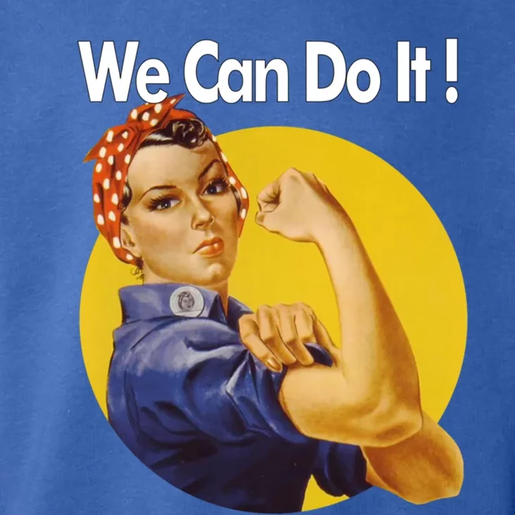 Rosie The Riveter We Can Do It Ww2 Poster Retro Gift Toddler Hoodie