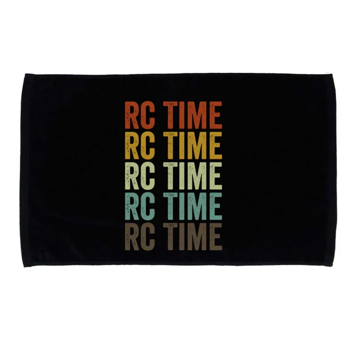 Rc Time Radio Control Cars Rc Cars Lovers Rc Car Racing Gift Microfiber Hand Towel