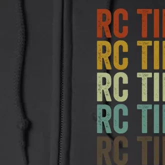 Rc Time Radio Control Cars Rc Cars Lovers Rc Car Racing Gift Full Zip Hoodie