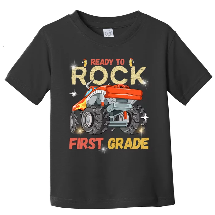 Ready To Rock First Grade First Day Of First Grade For Kids Toddler T-Shirt