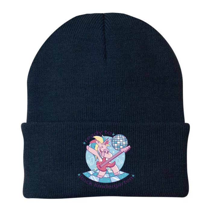 Ready To Rock Kindergarten Unicorn Back To School Knit Cap Winter Beanie