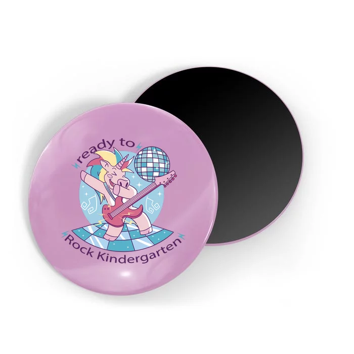 Ready To Rock Kindergarten Unicorn Back To School Magnet