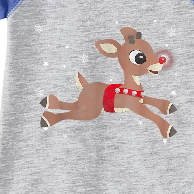 Rudolph The Red Nose Reindeer For And Christmas Fan Infant Baby Jersey Bodysuit