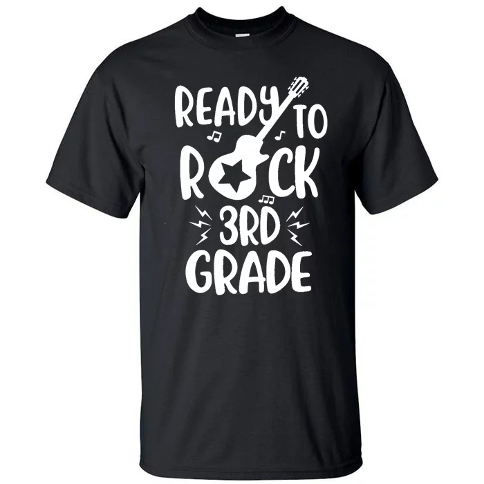 Ready to Rock Third Grade Student and Teacher Tall T-Shirt