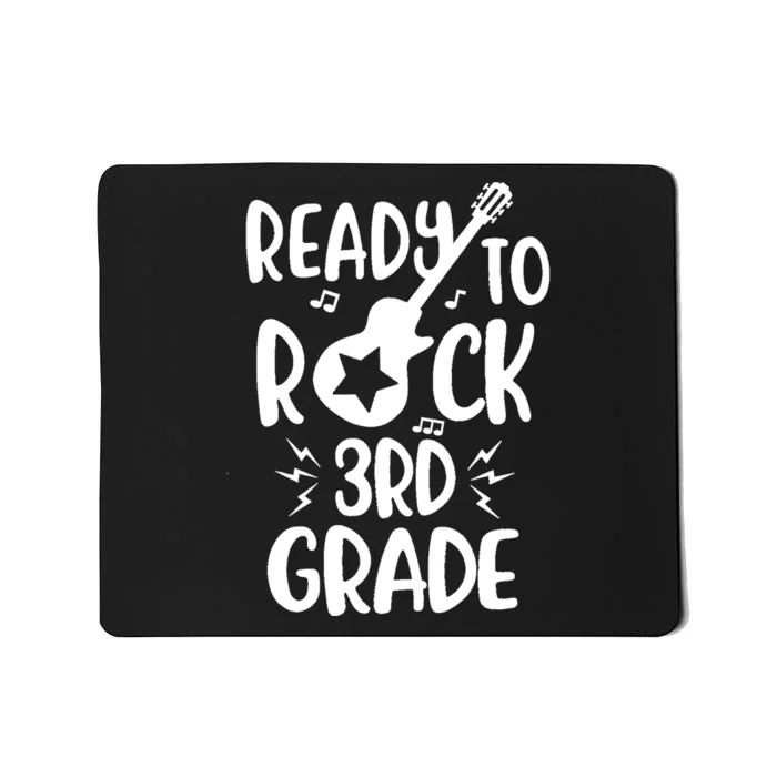 Ready to Rock Third Grade Student and Teacher Mousepad