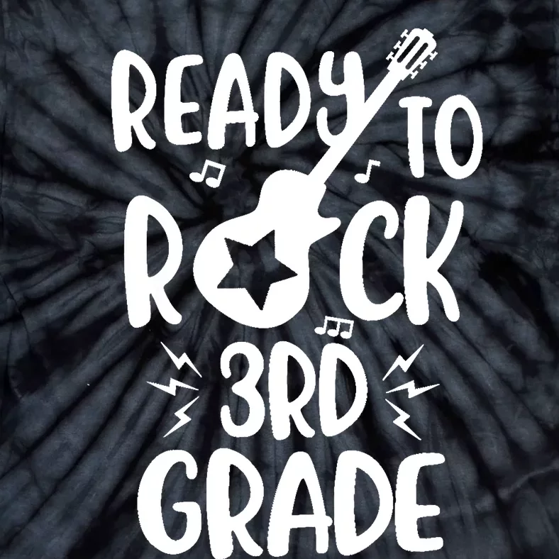 Ready to Rock Third Grade Student and Teacher Tie-Dye T-Shirt