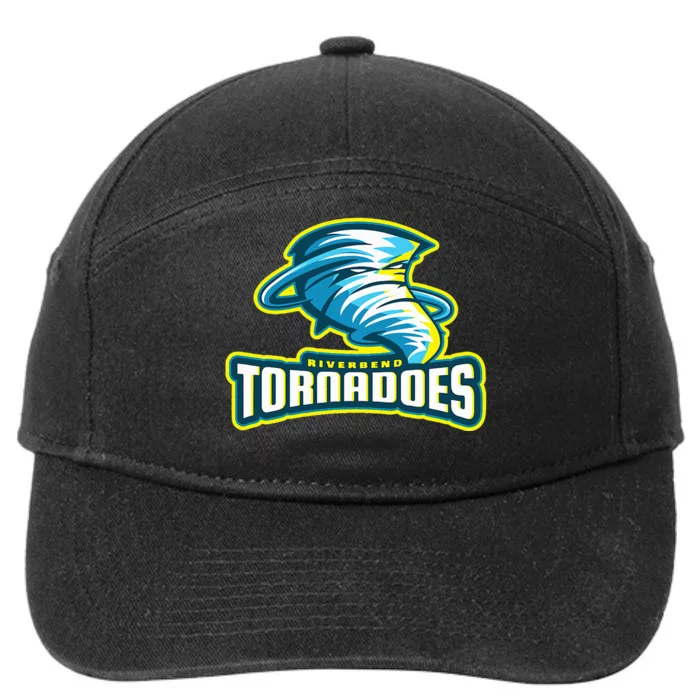 Riverbend Tornadoes 7-Panel Snapback Hat