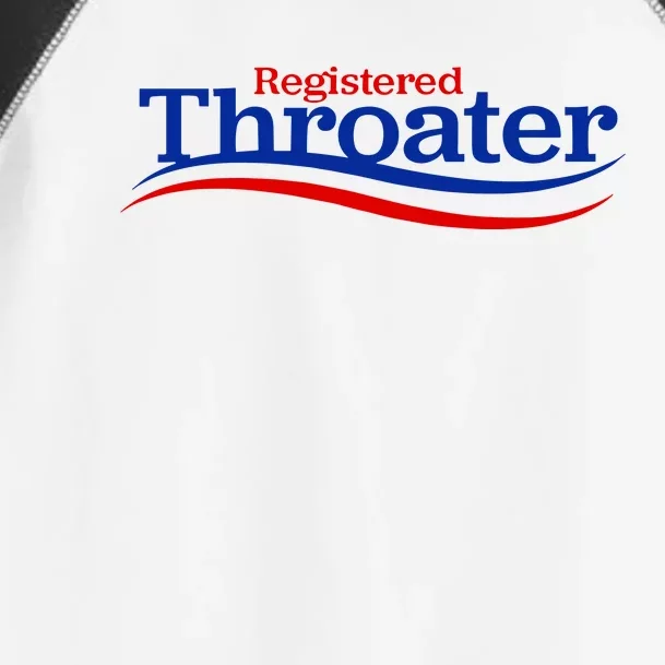 Registered Throater Toddler Fine Jersey T-Shirt