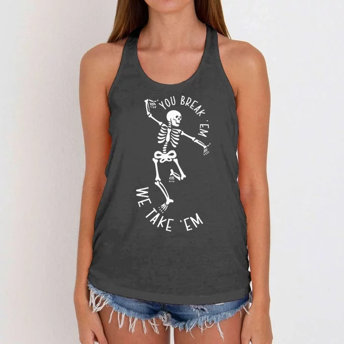 Rad Technologist Rad Tech Week Radiology Tech Women's Knotted Racerback Tank