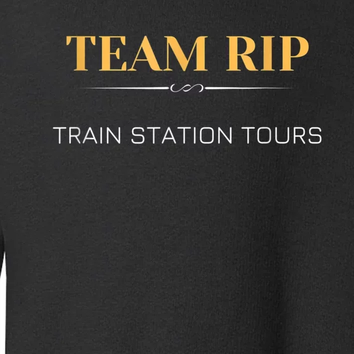 Rip, Team Rip, Train Station Toddler Sweatshirt