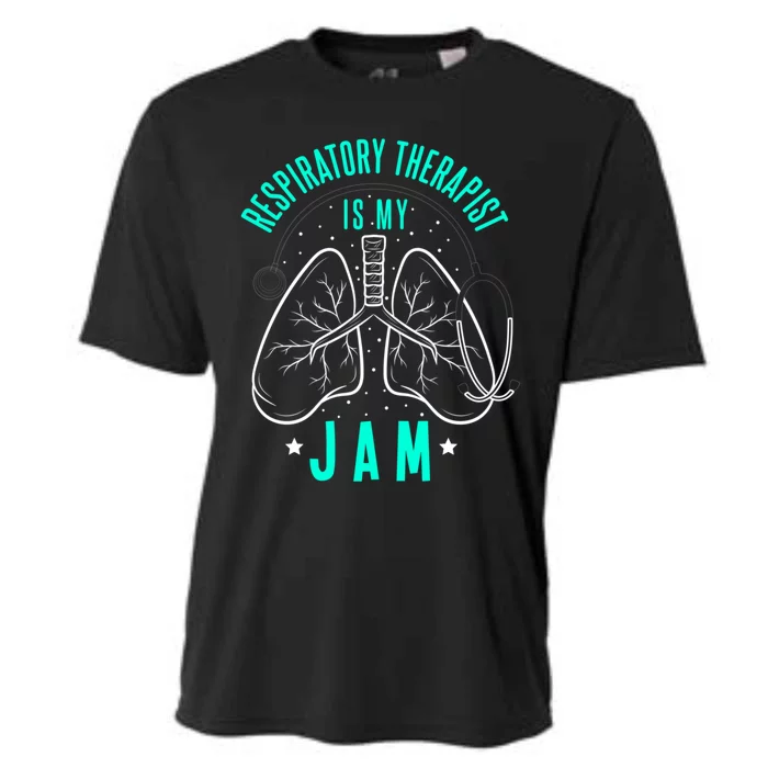 Respiratory Therapist Respiratory Technician Health Care Gift Cooling Performance Crew T-Shirt