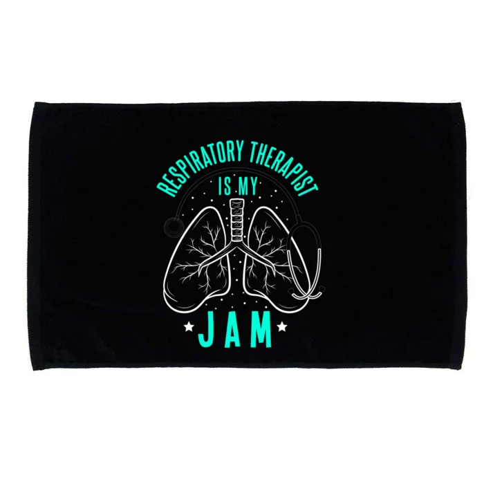 Respiratory Therapist Respiratory Technician Health Care Gift Microfiber Hand Towel