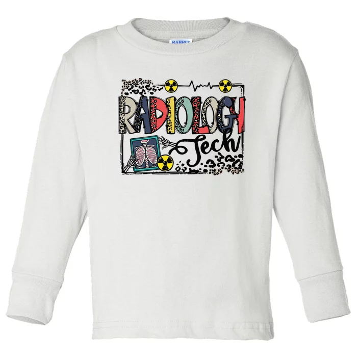 Radiologic Technologist Toddler Long Sleeve Shirt