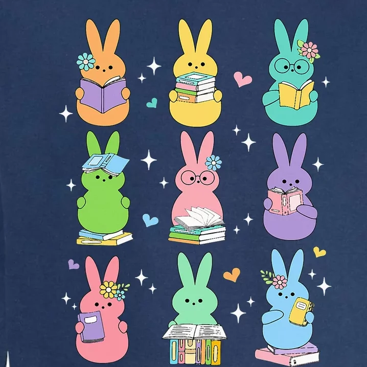 Reading Teacher Rabbit School Garment-Dyed Sweatshirt