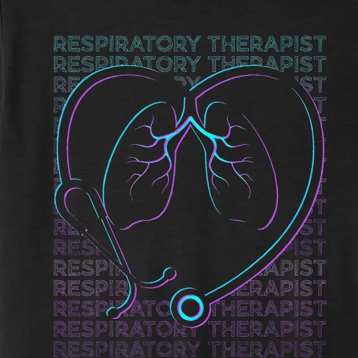 Respiratory Therapist Respiratory Therapy Retro ChromaSoft Performance T-Shirt