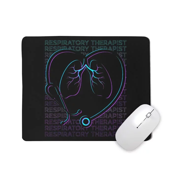 Respiratory Therapist Respiratory Therapy Retro Mousepad