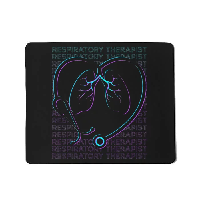 Respiratory Therapist Respiratory Therapy Retro Mousepad