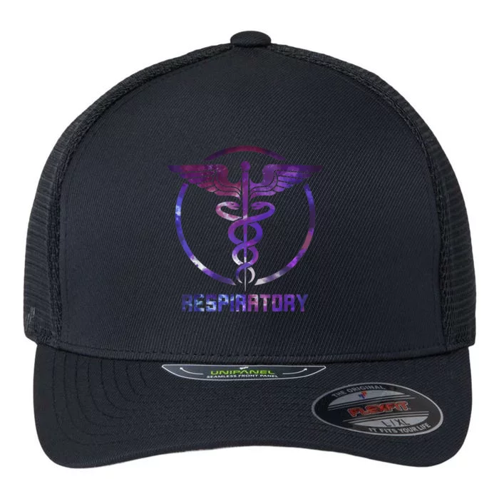 Respiratory Therapist Respiratory Therapy Design Flexfit Unipanel Trucker Cap