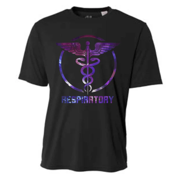 Respiratory Therapist Respiratory Therapy Design Cooling Performance Crew T-Shirt